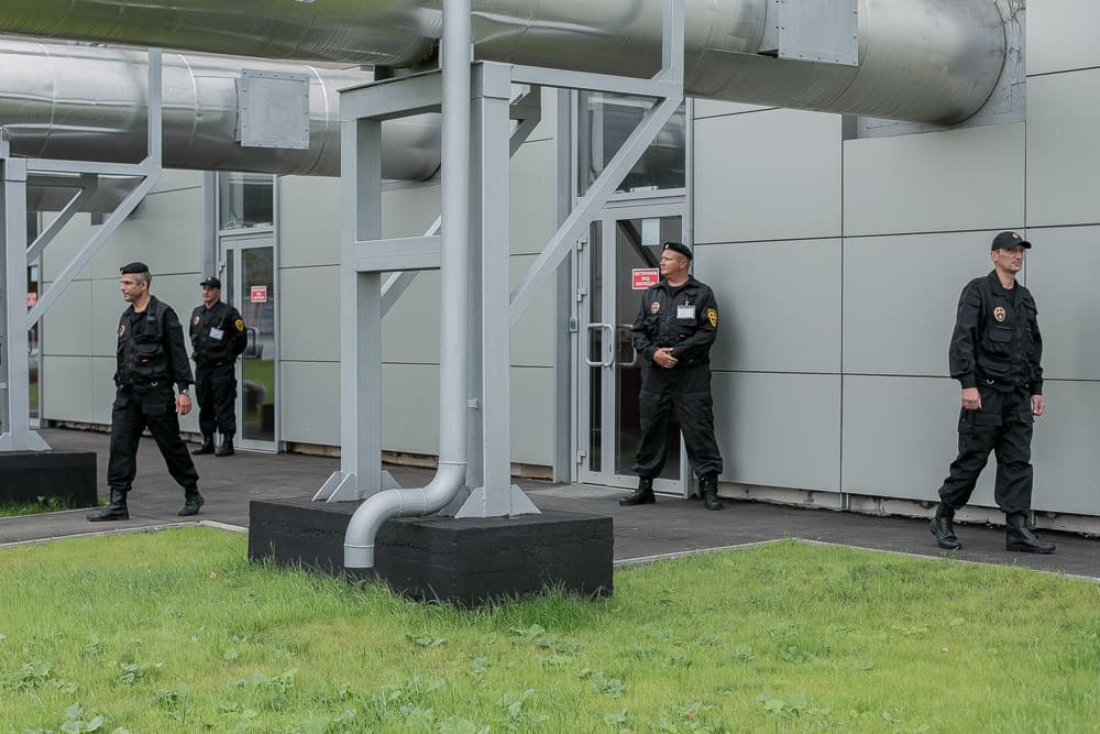 Охрана крупного промышленного объекта